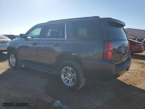 2017 Chevrolet Tahoe LS with VIN 1GNSCAKC5HR383591, listed as a Copart auction lot 81055124 with 120,159 mi miles and Salvage Title. Bid and sale history available at carsss.com. Image 2.
