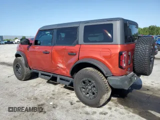 2024 Ford Bronco Wildtrak z VIN 1FMEE2BP4RLB23952, wystawiony jako Copart lot #57058835 z przebiegiem 12 180 mil mil oraz Nie do naprawy • Non repairable. Historia ofert i sprzedaży dostępna na DreamBid. Obrazek 2.