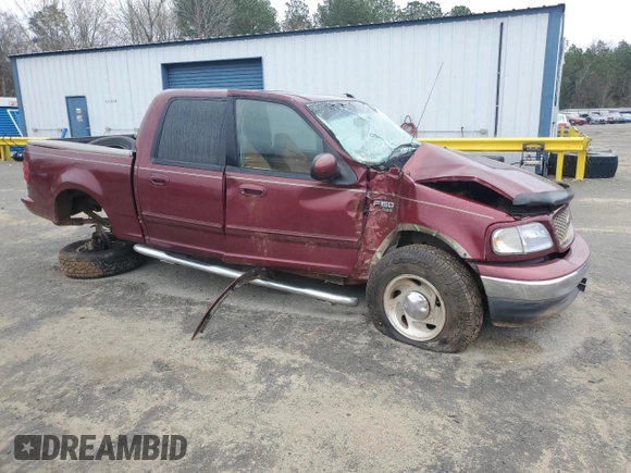 2003 Ford F-150 XLT with VIN 1FTRW07L73KA76426, listed as a Copart auction lot 45797065 with Not Provided miles and Salvage Title. Bid and sale history available at carsss.com. Image 4.