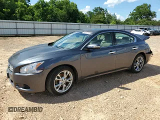 2012 Nissan Maxima SV with VIN 1N4AA5AP5CC840276, listed as a Copart auction lot 61243755 with 160,964 mi miles and Salvage title. Bid and sale history available at DreamBid. Image 1.