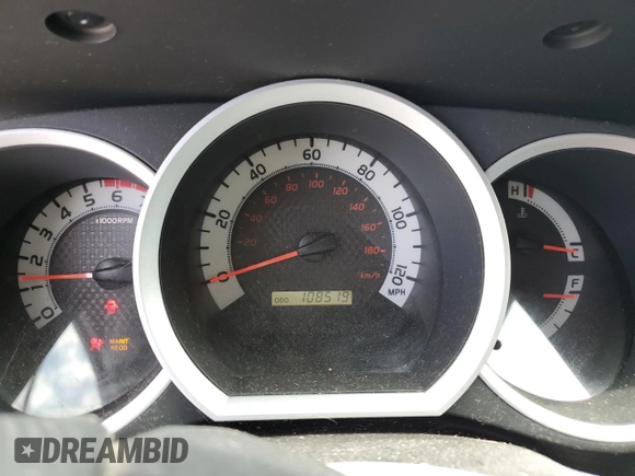 2014 Toyota Tacoma PreRunner with VIN 5TFJX4GN7EX028160, listed as a Copart auction lot 58193715 with 108,519 mi miles and Salvage title. Bid and sale history available at DreamBid. Image 9.