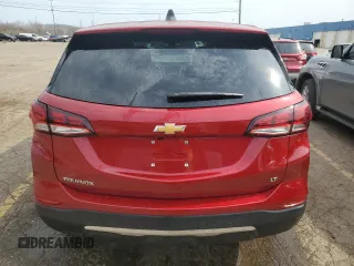 2024 Chevrolet Equinox LT with VIN 3GNAXKEG8RL309787, listed as a Copart auction lot 53551435 with 2,125 mi miles and Salvage title. Bid and sale history available at DreamBid. Image 6.