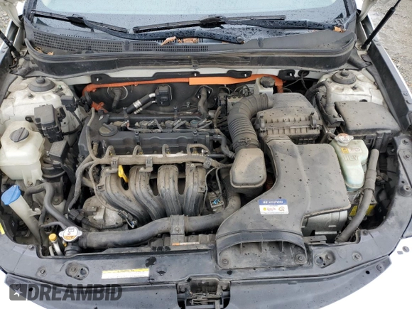 2012 Hyundai Sonata Hybrid with VIN KMHEC4A4XCA057497, listed as a Copart auction lot 82206914 with Not Provided miles and Salvage Title. Bid and sale history available at DreamBid. Image 11.