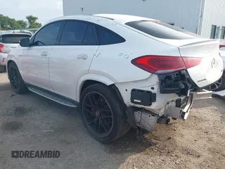 2022 Mercedes-Benz GLE 63 S AMG with VIN 4JGFD8KB2NA767714, listed as a IAAI auction lot 42359544 with 55,544 mi miles and . Bid and sale history available at DreamBid. Image 3.