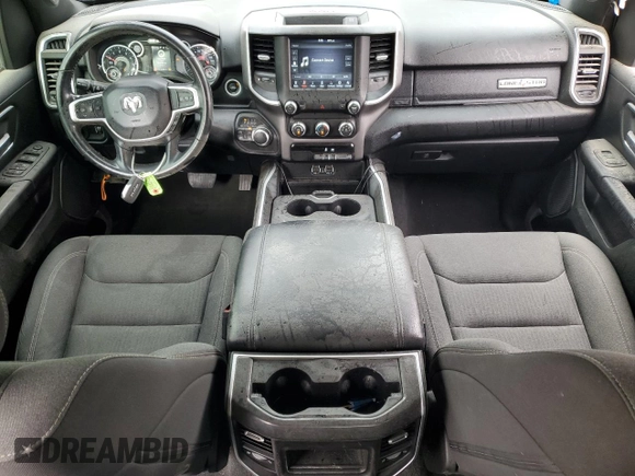 2020 Ram 1500 Big Horn with VIN 1C6SRFFT2LN233654, listed as a Copart auction lot 49727415 with 113,502 mi miles and Salvage Title. Bid and sale history available at carsss.com. Image 8.