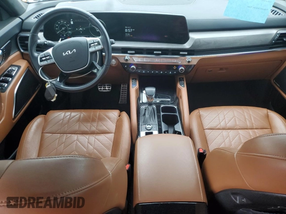 2023 Kia Telluride SX X-Pro с VIN 5XYP5DGC8PG329654, выставлен на аукционе Copart как лот 62067625 с пробегом 38 629 миль миль и Списание • Salvage title. История ставок и продаж доступна на DreamBid. Изображение 8.