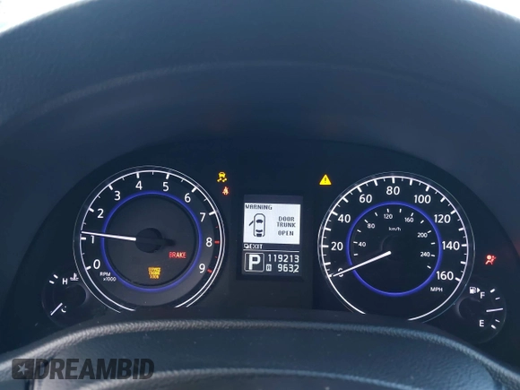 2011 Infiniti G37 x with VIN JN1CV6AR4BM409762, listed as a IAAI auction lot 41718285 with 119,213 mi miles and . Bid and sale history available at carsss.com. Image 7.