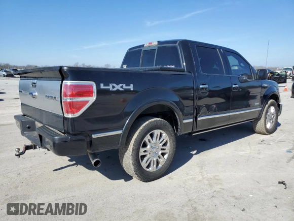 2013 Ford F-150 XL with VIN 1FTFW1ET2DFA37152, listed as a Copart auction lot 43665905 with 215,479 mi miles and Salvage Title. Bid and sale history available at carsss.com. Image 3.