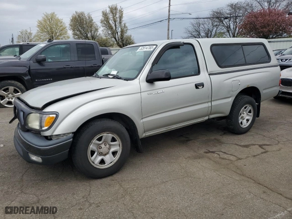 2002 Toyota Tacoma with VIN 5TENL42N62Z003551, listed as a Copart auction lot 52614765 with 212,317 mi miles and Salvage Title. Bid and sale history available at carsss.com. Image 1.