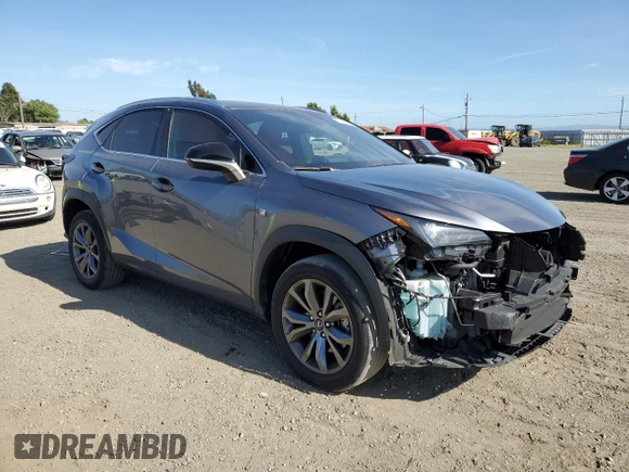 2020 Lexus NX 300 F Sport z VIN JTJSARBZ2L5004870, wystawiony jako Copart lot #57457995 z przebiegiem 38 405 mil mil oraz Szkoda całkowita • Salvage title. Historia ofert i sprzedaży dostępna na DreamBid. Obrazek 4.