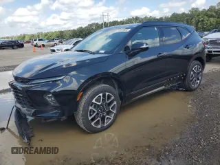 2024 Chevrolet Blazer RS with VIN 3GNKBKRS0RS152814, listed as a Copart auction lot 54925555 with 14,143 mi miles and Salvage title. Bid and sale history available at DreamBid. Image 1.