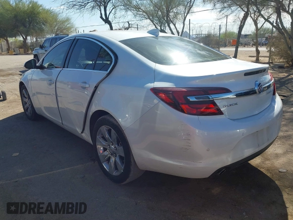 2016 Buick Regal Premium II with VIN 2G4GS5GX5G9110692, listed as a IAAI auction lot 41905898 with 53,337 mi miles. Bid and sale history available at carsss.com. Image 3.