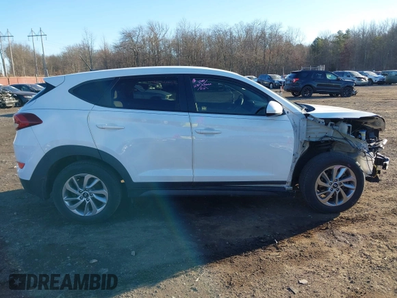 2017 Hyundai Tucson SE with VIN KM8J23A47HU291596, listed as a IAAI auction lot 41289118 with 55,876 mi miles and . Bid and sale history available at DreamBid. Image 13.