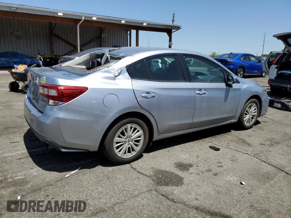 2017 Subaru Impreza Premium z VIN 4S3GKAB60H3613777, wystawiony jako Copart lot #57278615 z przebiegiem 51 747 mil mil oraz Szkoda całkowita • Salvage title. Historia ofert i sprzedaży dostępna na DreamBid. Obrazek 3.