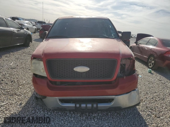2006 Ford F-150 STX with VIN 1FTRX12W06FA10978, listed as a Copart auction lot 48553435 with 0 mi miles and Salvage Title. Bid and sale history available at carsss.com. Image 5.