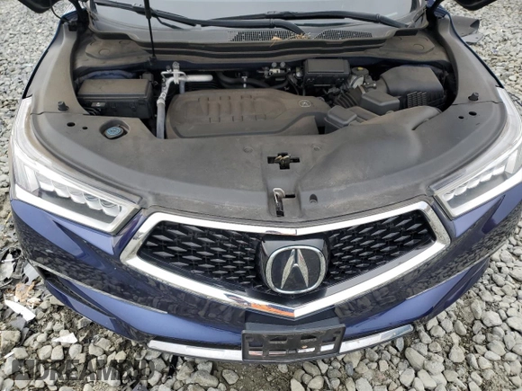 2020 Acura MDX w/Technology Pkg with VIN 5J8YD4H50LL010949, listed as a Copart auction lot 50454365 with 32,465 mi miles and Salvage Title. Bid and sale history available at carsss.com. Image 14.