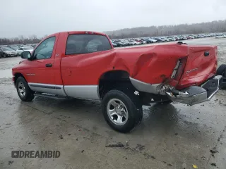 2002 Dodge 1500 with VIN 1D7HA16N12J215625, listed as a Copart auction lot 47137435 with 143,342 mi miles and Salvage title. Bid and sale history available at DreamBid. Image 2.