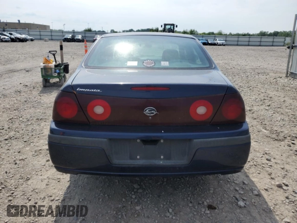 2001 Chevrolet Impala with VIN 2G1WF55E119345970, listed as a Copart auction lot 63767215 with 181,520 mi miles and Non repairable. Bid and sale history available at DreamBid. Image 6.