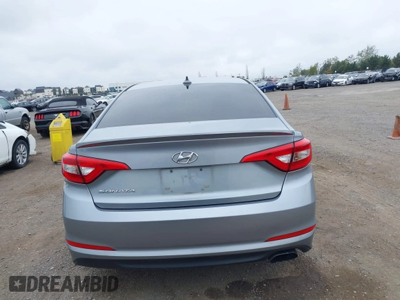 2017 Hyundai Sonata 2.4L with VIN 5NPE24AF1HH562921, listed as a IAAI auction lot 41883886 with 145,594 mi miles and . Bid and sale history available at carsss.com. Image 16.