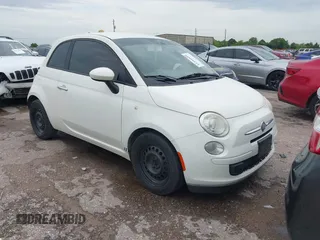 2013 FIAT 500 Pop z VIN 3C3CFFAR1DT512343, wystawiony jako IAAI lot #42480889 z przebiegiem 160 615 mil mil oraz . Historia ofert i sprzedaży dostępna na DreamBid. Obrazek 1.