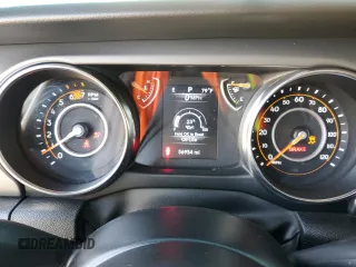 2022 Jeep Wrangler Unlimited Sport S with VIN 1C4HJXDNXNW256780, listed as a Copart auction lot 76101474 with 56,954 mi miles and Salvage Title. Bid and sale history available at carsss.com. Image 9.