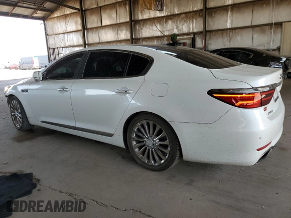 2017 Kia K900 Luxury with VIN KNALW4D45H6036529, listed as a Copart auction lot 63127755 with 114,540 mi miles and Salvage title. Bid and sale history available at DreamBid. Image 2.