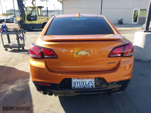 2017 Chevrolet SS with VIN 6G3F25RW6HL301555, listed as a IAAI auction lot 41163274 with NaN miles. Bid and sale history available at carsss.com. Image 17.