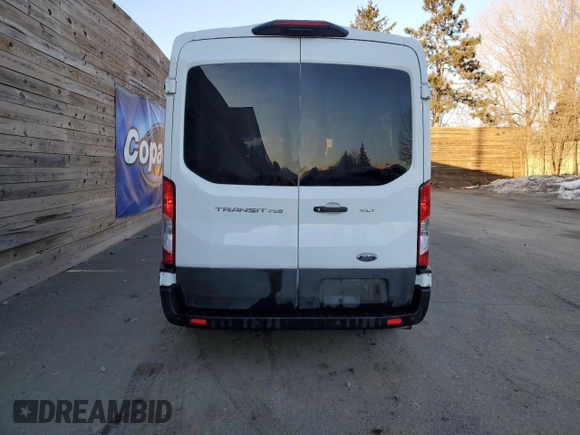 2023 Ford Transit Passenger XL with VIN 1FBAX2C82PKA70924, listed as a Copart auction lot 41698045 with 53,555 mi miles and Clean Title. Bid and sale history available at DreamBid. Image 6.