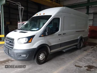 2020 Ford Transit Cargo with VIN 1FTBF4XG0LKB31391, listed as a IAAI auction lot 41603637 with 87,279 mi miles and . Bid and sale history available at DreamBid. Image 2.