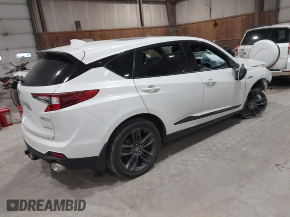 2021 Acura RDX w/A-Spec Package with VIN 5J8TC2H69ML803565, listed as a IAAI auction lot 41846821 with 36,452 mi miles and . Bid and sale history available at DreamBid. Image 4.