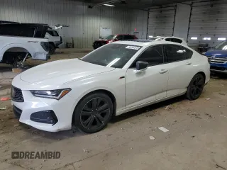 2023 Acura TLX w/A-Spec Package z VIN 19UUB6F51PA000113, wystawiony jako Copart lot #55044575 z przebiegiem Nie podano mil oraz Czysty tytuł • Clean title. Historia ofert i sprzedaży dostępna na DreamBid. Obrazek 1.