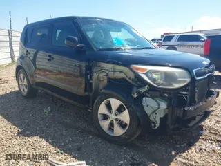 2014 Kia Soul with VIN KNDJN2A21E7011704, listed as a IAAI auction lot 41811365 with 162,252 mi miles. Bid and sale history available at carsss.com. Image 1.