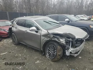 2024 Lexus NX with VIN 2T2GGCEZ5RC050278, listed as a Copart auction lot 43696245 with 0 mi miles and Salvage Title. Bid and sale history available at carsss.com. Image 4.