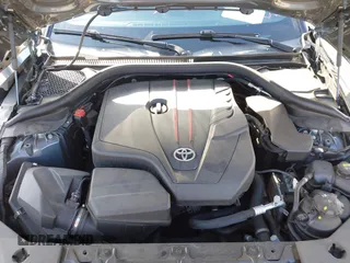 2021 Toyota GR Supra 2.0 with VIN WZ1DB2C01MW041227, listed as a IAAI auction lot 41011310 with 17,840 mi miles. Bid and sale history available at carsss.com. Image 10.