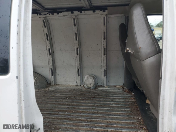 2005 Chevrolet Express Cargo Van with VIN 1GCFG15XX51178582, listed as a Copart auction lot 43621175 with 215,504 mi miles and Salvage Title. Bid and sale history available at carsss.com. Image 11.