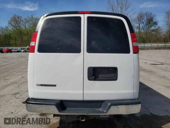 2020 Chevrolet Express Passenger LT z VIN 1GAZGPFG9L1196222, wystawiony jako Copart lot #55249105 z przebiegiem 153 568 mil mil oraz Szkoda całkowita • Salvage title. Historia ofert i sprzedaży dostępna na DreamBid. Obrazek 6.