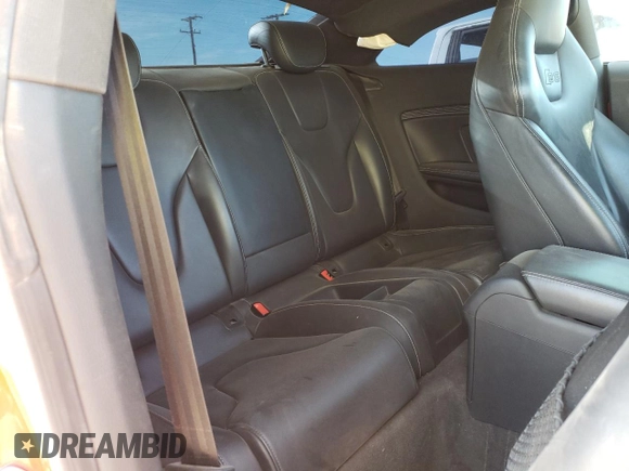 2014 Audi S5 Premium Plus with VIN WAUCGAFRXEA066977, listed as a Copart auction lot 46755005 with 157,635 mi miles and Salvage Title. Bid and sale history available at carsss.com. Image 10.