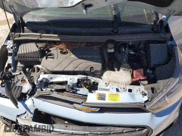 2016 Chevrolet Spark LS with VIN KL8CB6SA1GC613827, listed as a Copart auction lot 47198345 with 87,213 mi miles and Salvage Title. Bid and sale history available at carsss.com. Image 12.