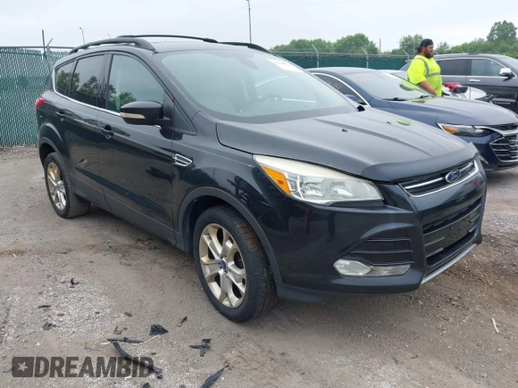 2013 Ford Escape SEL with VIN 1FMCU0HX0DUD09416, listed as a IAAI auction lot 42669178 with 150,575 mi miles and . Bid and sale history available at DreamBid. Image 1.