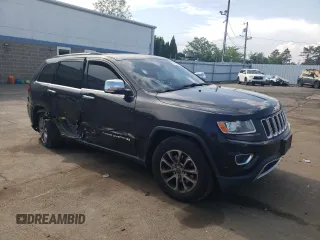 2014 Jeep Grand Cherokee Limited with VIN 1C4RJFBGXEC156215, listed as a Copart auction lot 61475895 with 154,507 mi miles and Salvage title. Bid and sale history available at DreamBid. Image 4.