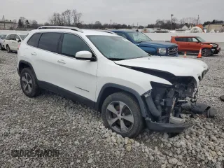 2019 Jeep Cherokee Limited with VIN 1C4PJMDX2KD106973, listed as a Copart auction lot 46819185 with Not Provided miles and Salvage Title. Bid and sale history available at DreamBid. Image 4.
