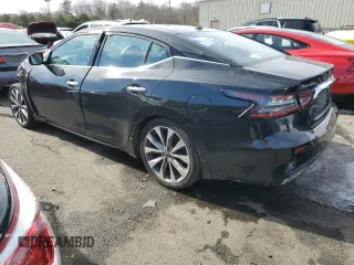 2023 Nissan Maxima Platinum with VIN 1N4AA6FV2PC505995, listed as a Copart auction lot 45787585 with 12,524 mi miles and Salvage title. Bid and sale history available at DreamBid. Image 2.