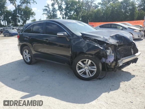 2013 Acura RDX with VIN 5J8TB3H33DL003164, listed as a Copart auction lot 57809625 with 153,227 mi miles and Salvage title. Bid and sale history available at DreamBid. Image 4.