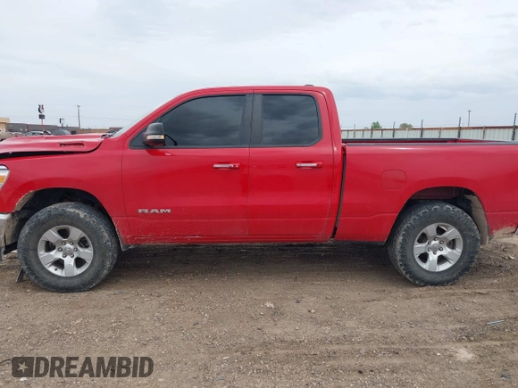 2020 Ram 1500 Big Horn with VIN 1C6SRFBT0LN281594, listed as a IAAI auction lot 42050933 with 146,028 mi miles. Bid and sale history available at carsss.com. Image 14.