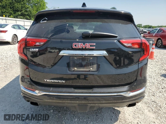 2019 GMC Terrain Denali with VIN 3GKALSEX1KL261290, listed as a Copart auction lot 59987895 with 90,788 mi miles and Salvage title. Bid and sale history available at DreamBid. Image 6.