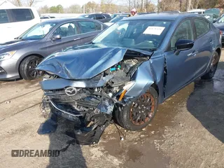 2015 Mazda 3 i SV with VIN JM1BM1T78F1271497, listed as a IAAI auction lot 40878398 with 127,617 mi miles. Bid and sale history available at carsss.com. Image 6.