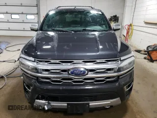 2022 Ford Expedition Platinum with VIN 1FMJU1MTXNEA47383, listed as a Copart auction lot 87005364 with 28,696 mi miles and Salvage title. Bid and sale history available at DreamBid. Image 5.