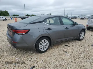 2025 Nissan Sentra S with VIN 3N1AB8BV5SY270147, listed as a Copart auction lot 51860955 with 1,440 mi miles and Salvage Title. Bid and sale history available at DreamBid. Image 3.