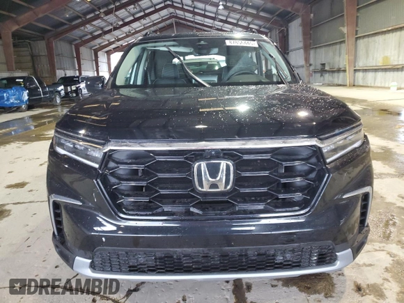2025 Honda Pilot Elite with VIN 5FNYG1H89SB073869, listed as a Copart auction lot 87856445 with 2,966 mi miles and Salvage Title. Bid and sale history available at DreamBid. Image 5.