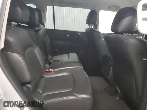 2023 Nissan Armada SV with VIN JN8AY2AD8P9690973, listed as a Copart auction lot 41570965 with 41,414 mi miles and Salvage title. Bid and sale history available at DreamBid. Image 11.